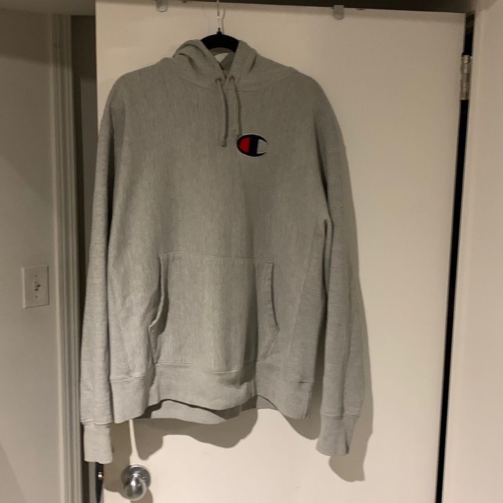 Champion hoodie grey